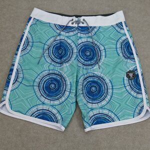 Vissla Boardshorts Mens 32 Swim Trunks Beach Surfing Summer Blue